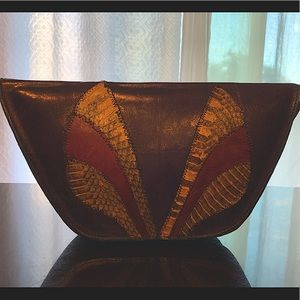 ONE of a KIND, handmade bag. Perfect for events